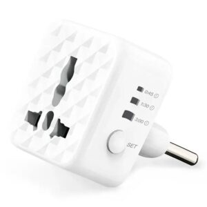 مبدل برق تایمردار 3 به 2 دوک DP-404ch