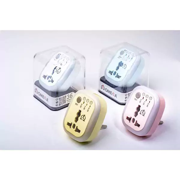 محافظ برق هوشمند تایمردار امگا مدل OMEGA M-100