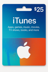 خرید گیفت کارت آیتونز آمریکا با مانی دکس