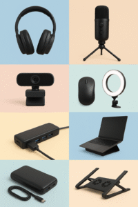 لوازم جانبی کلاس آنلاین و دورکاری