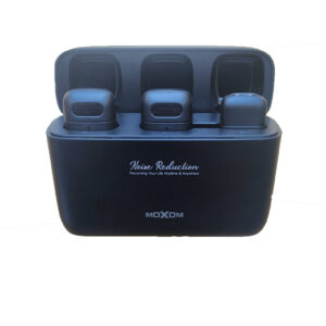 میکروفون دوگانه بی‌سیم یقه‌ای موکسوم مدل MX-AX64 تایپ C