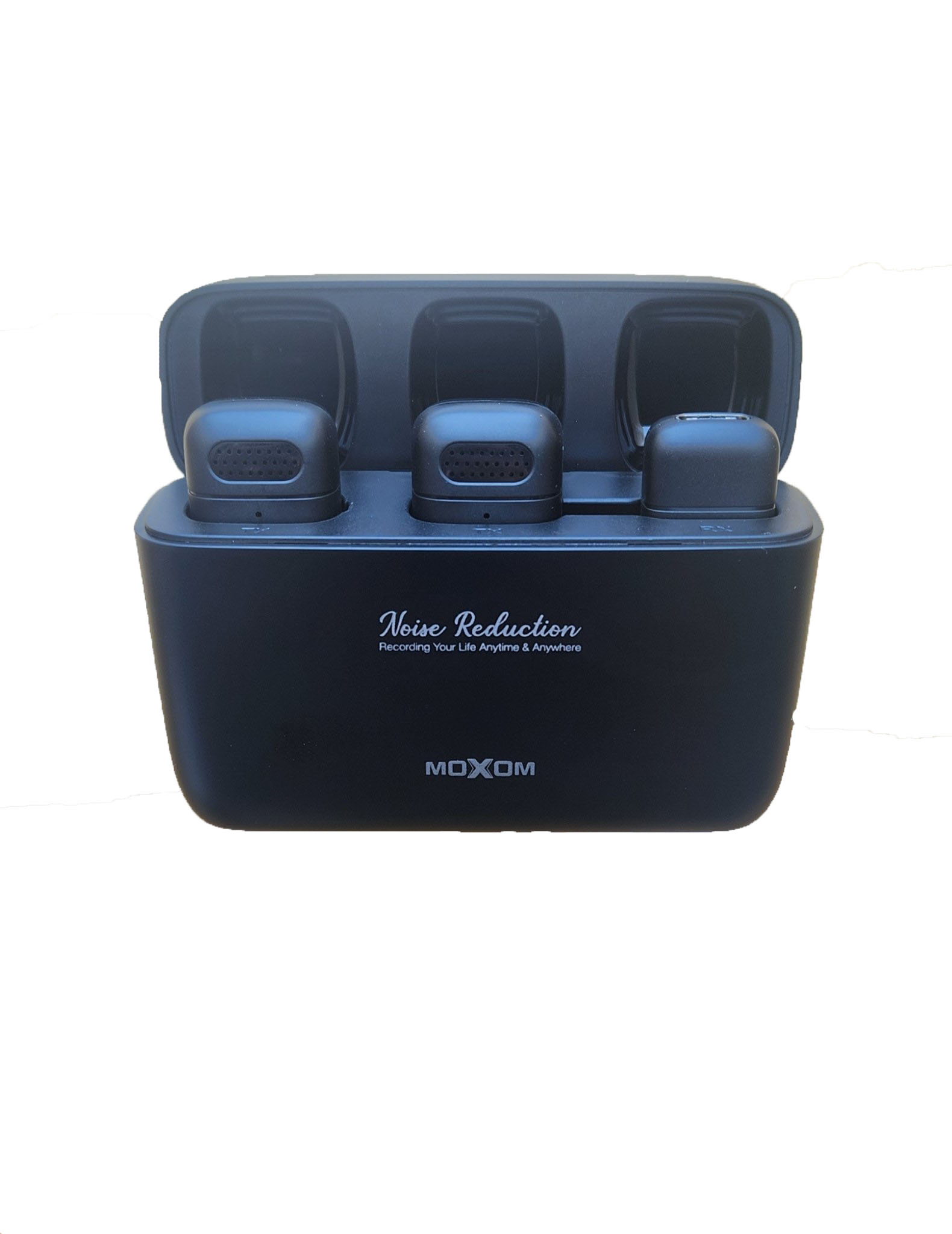 میکروفون دوگانه بی سیم یقه ای موکسوم مدل تایپ سی MX-AX64