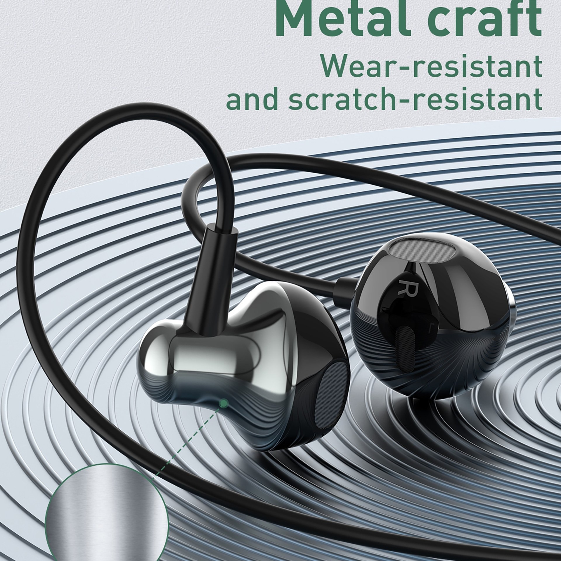 هنذفری تایپ سی الدنیو مدل HPO8C