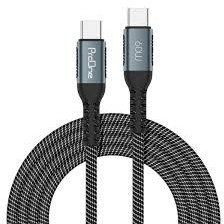 کابل تبدیل Type-C PD به Type-C پرووان مدل PCC104 طول 1 متر