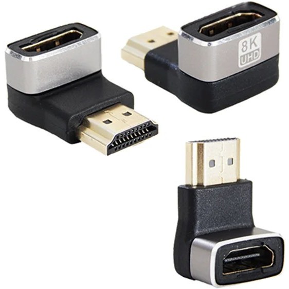 تبدیل HDMI نر به HDMI ماده 90 درجه کی نت مدل K-AHDMF021