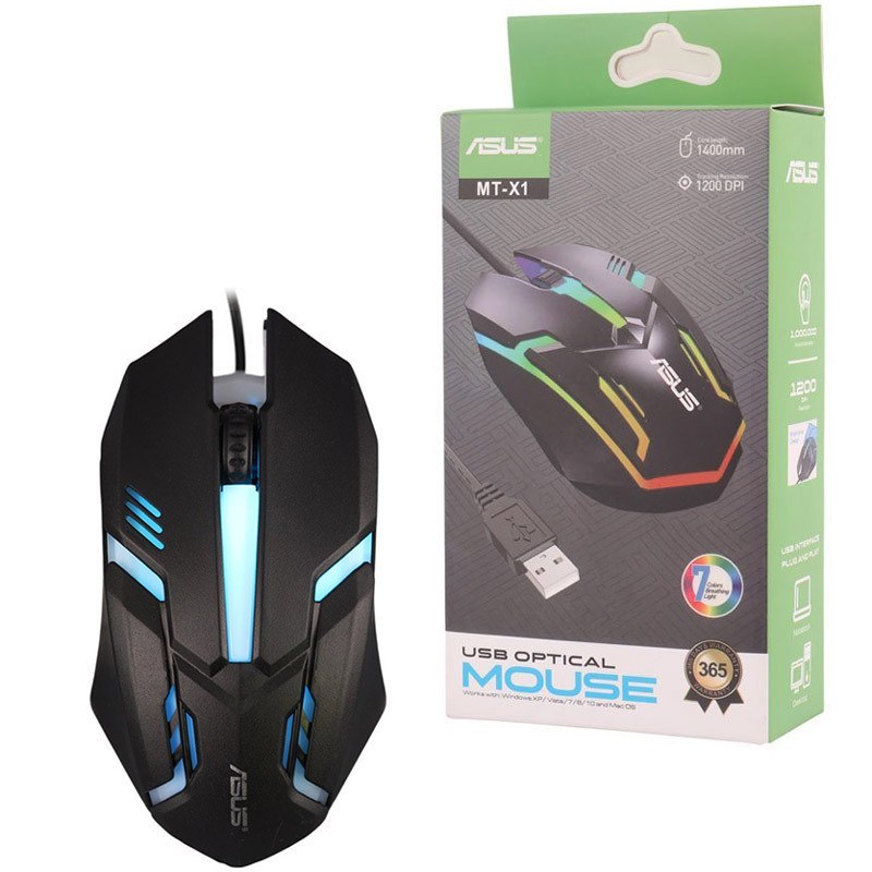ماوس گیمینگ ایسوس مدل MT-X1 با سیم