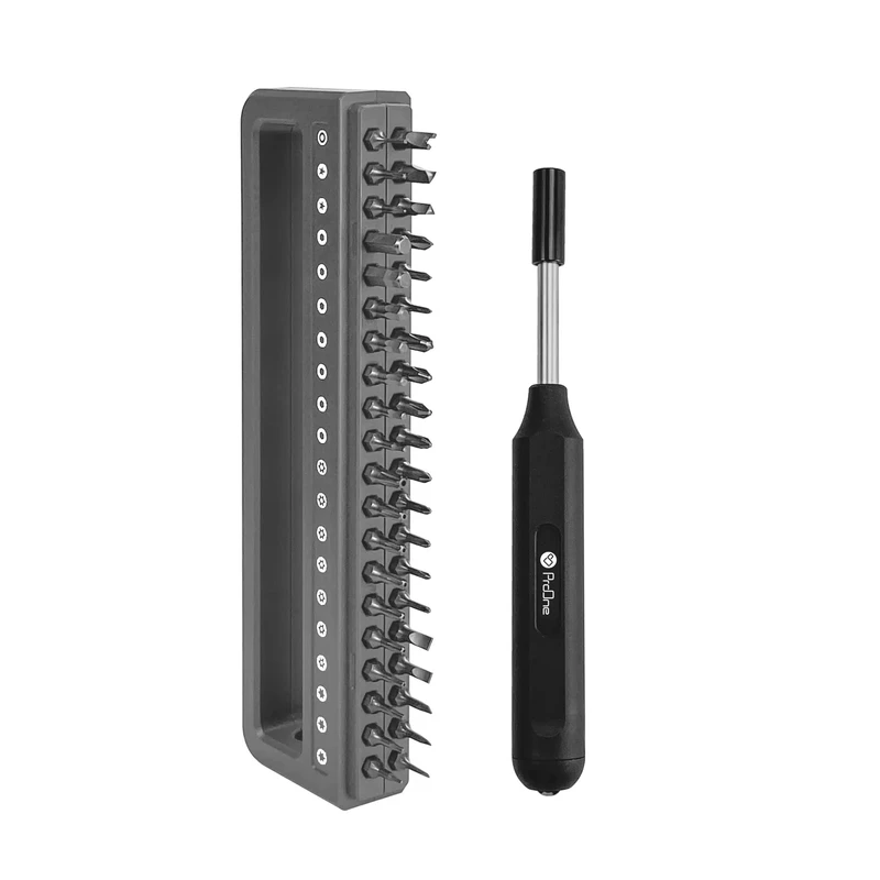 سری پیچ گوشتی یک سر چهارسو یک سر دو سو پرووان مدل PGS107 بسته 41 عددی