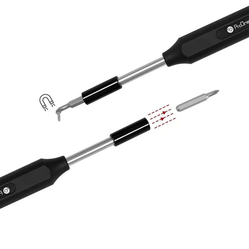 سری پیچ گوشتی یک سر چهارسو یک سر دو سو پرووان مدل PGS107 بسته 41 عددی