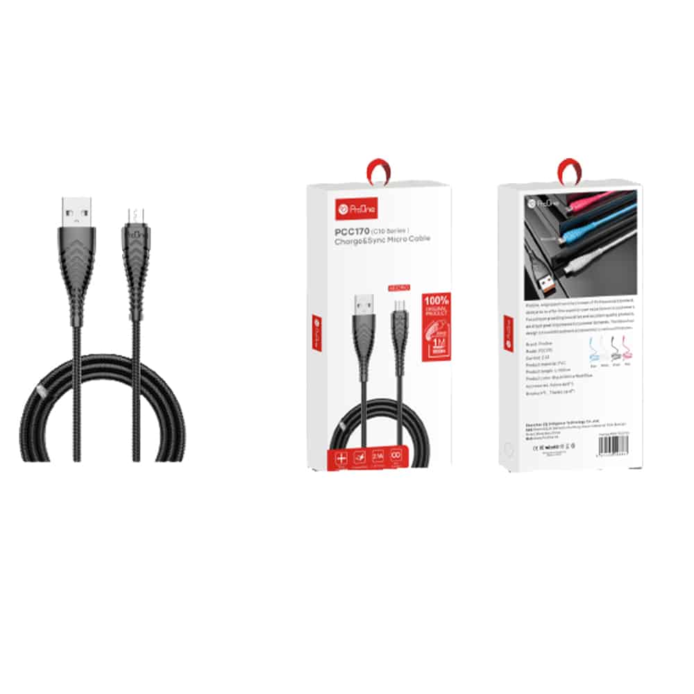 کابل MicroUSB پرووان مدل CC170