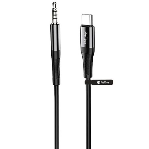 کابل تبدیل Type-C به جک 3.5 میلی‌متری پرووان مدل PCA47 (1متری)