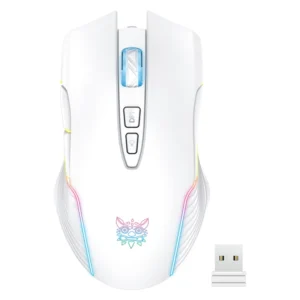 ماوس بی‌سیم CW905 سفید RGB – 7
