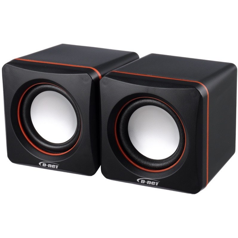 🎵 اسپیکر دو تکه لپ تاپی D-NET DT-17 | صدای شفاف و طراحی جمع‌وجور