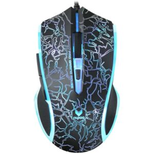 ماوس گیمینگ سیم‌دار V20S مشکی